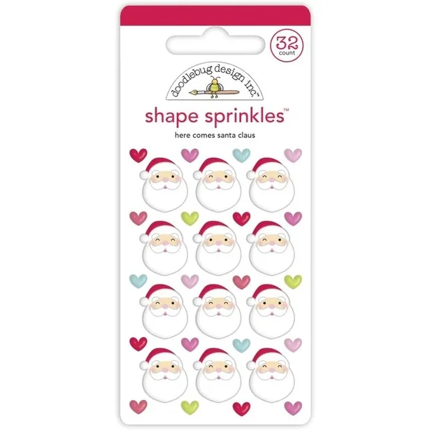 Shape Sprinkles - Here comes Santa Claus