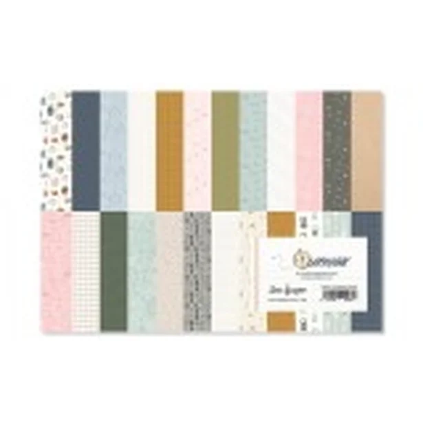 Paper pad 24 papeles estampados a una cara 15,2x20,3 cm COMP&Aacute;S