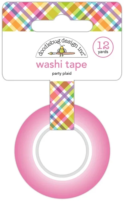 Washi Tape - Party Plaid