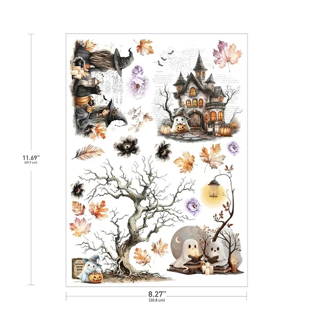 Rub-On Transfers Bewitched