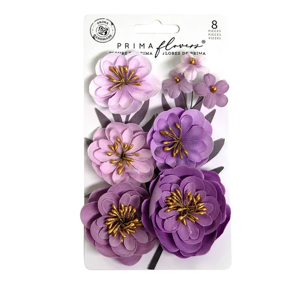 Adornos Florales - Violeta Encantada